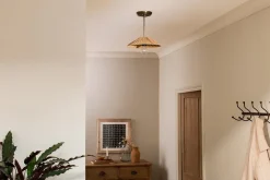 Katari Raffia Ceiling Light - Small