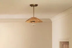 Katari Raffia Ceiling Light - Small