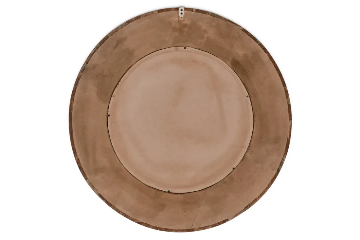 Kayia Acacia Wood Mirror - Walnut