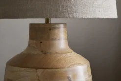 Kayo Statement Table Lamp Mango Wood - Natural