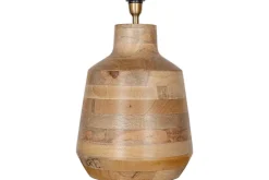 Kayo Statement Table Lamp Mango Wood - Natural