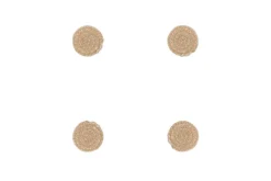 Keso Woven Coasters - Natural - (Set of 4)