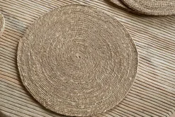 Keso Woven Placemats - Brown (Set of 4)