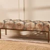 Kesu Kilim & Iron Bench