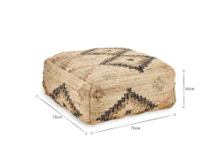 Kesu Kilim Pouf - Large