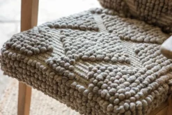 Keya Chunky Weave & Mango Wood Chair - Natural