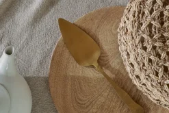 Khana Cake Slice - Brushed Gold