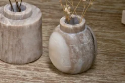 Khari Marble Vase - Grey