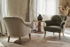 Kiana Cotton Armchair - Natural