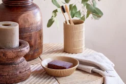 Kiani Ceramic Soap Dish - Cream