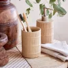 Kiani Ceramic Toothbrush Holder - Cream