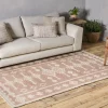 Kittale Wool & Recycled PET Rug - Dusty Pink