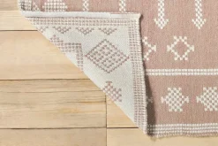 Kittale Wool & Recycled PET Rug - Dusty Pink