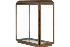 Kiwanda Tall Lantern - Antique Brass