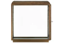 Kiwanda Tall Lantern - Antique Brass