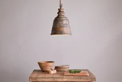 Koma Mango Wood Pendant - Ash Stain