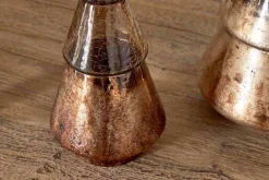 Konara Glass Tree - Gold Crackle