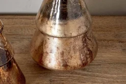 Konara Glass Tree - Gold Crackle