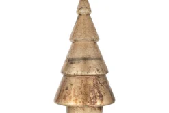 Konara Glass Tree - Gold Crackle