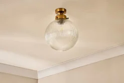 Konnie Bathroom Ceiling Light - Clear