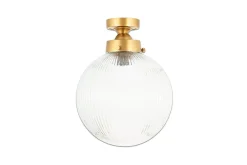 Konnie Bathroom Ceiling Light - Clear