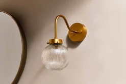 Konnie Bathroom Wall Light - Clear