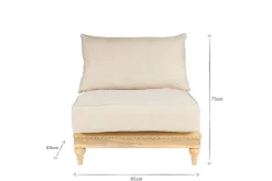 Krissa Modular Sofa - Extension