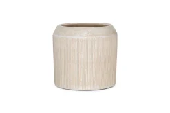 Kubo Ceramic Planter - Cream