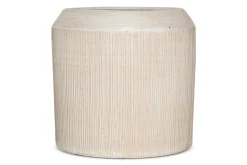 Kubo Ceramic Planter - Cream