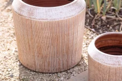 Kubo Ceramic Planter - Terracotta