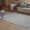 Kufri Jute Rug - Soft Blue & Brown