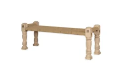 Kutumba Woven Indian Bench - Natural