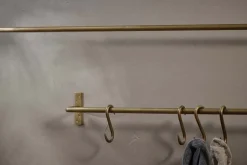 Laila Iron Hanging Rail - Brass