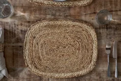 Lam Rectangular Tablemats - Natural (Set of 4)