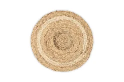 Lam Round Tablemats - Natural (Set of 4)