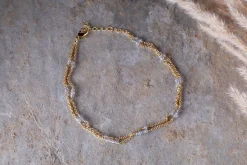 Lavana Anklet - Labradorite