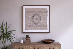 Lena Textured Wall Art - Off White