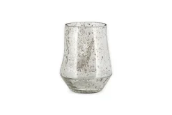 Linora Recycled Glass Tealight Holder - Clear