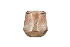 Linora Recycled Glass Tealight Holder - Terracotta