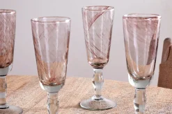 Llanera Champagne Glass - Plum - (Set of 4)