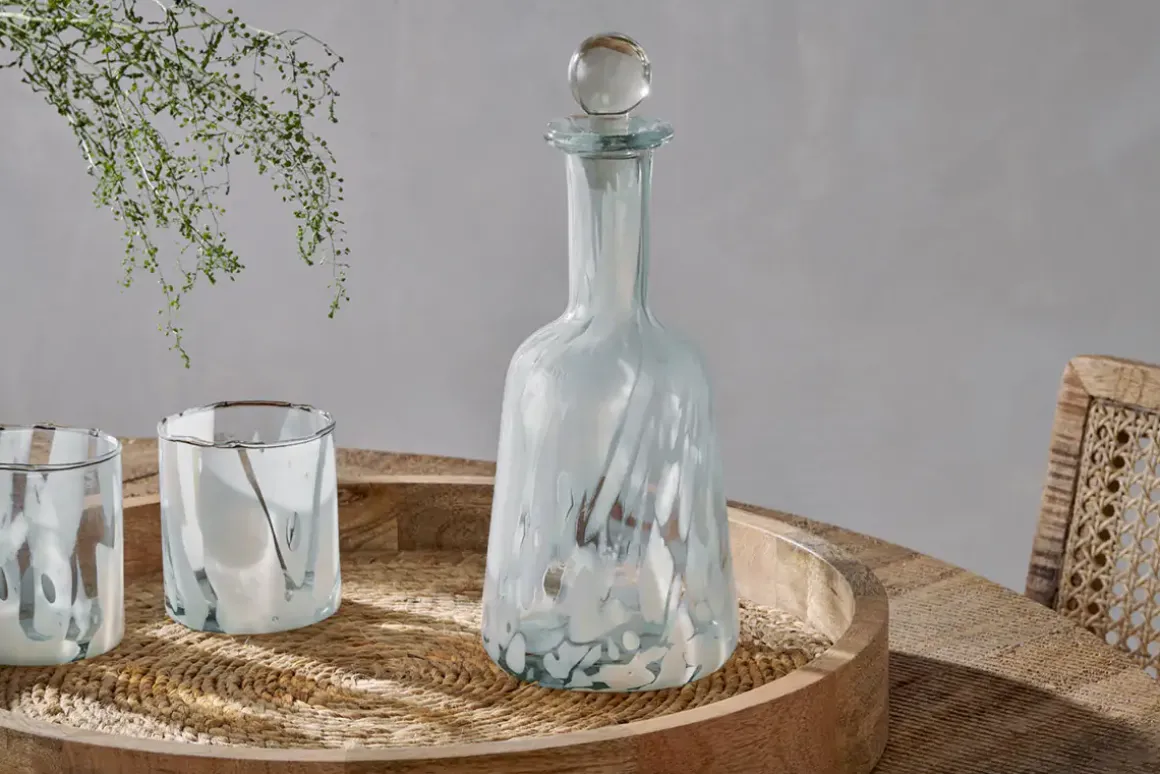 Lohara Decanter - White