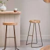 Loko Mango Wood Stool - Tall