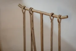 Lowada Iron Fireside Tools - Antique Brass