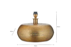 Lumbu Lamp - Antique Brass - Large