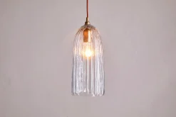 Lumina Recycled Glass Pendant - Clear