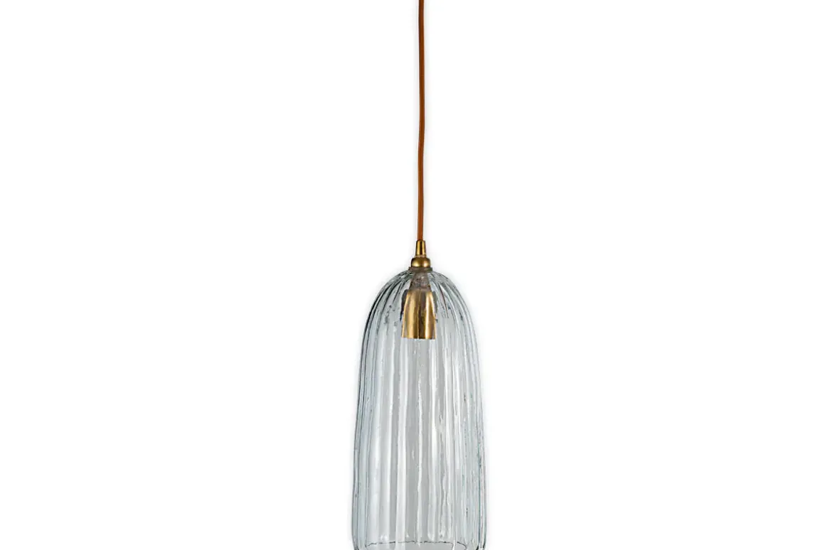 Lumina Recycled Glass Pendant - Clear