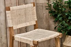 Madrisana Acacia & Rattan Bar Stool