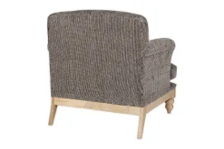 Maganda Cotton Armchair - Charcoal