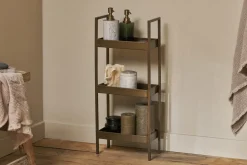 Mahi Bathroom Storage Caddy - Antique Brass