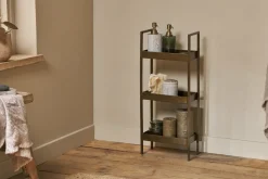 Mahi Bathroom Storage Caddy - Antique Brass